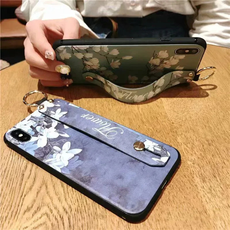 embossed-vintage-flower-for-iphone-samsung-case - Viexta