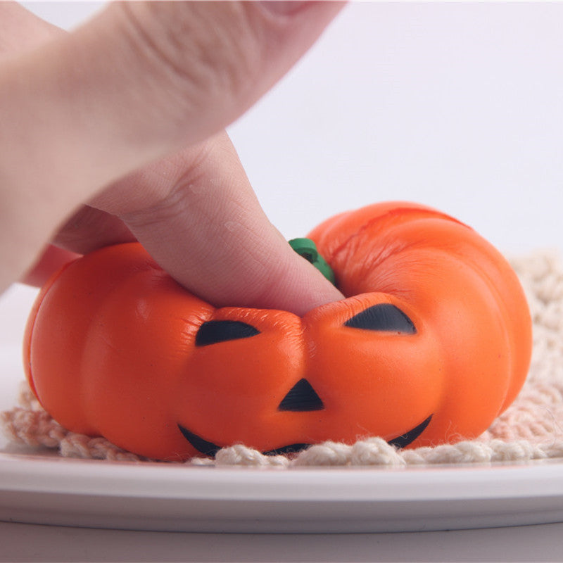 Simulation Halloween Pumpkin Squishy Plush