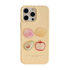 Graffiti 3D Oil Painting Fruit iPhone Case - Viexta