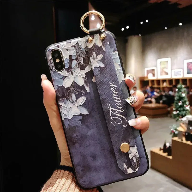 embossed-vintage-flower-for-iphone-samsung-case - Viexta