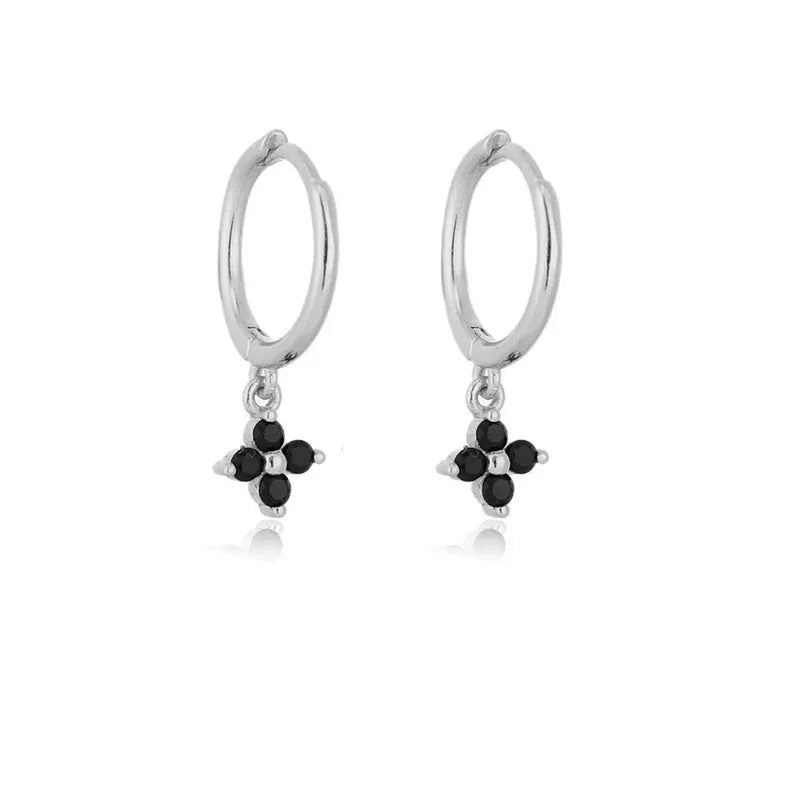flower-rhinestone-earrings - Viexta