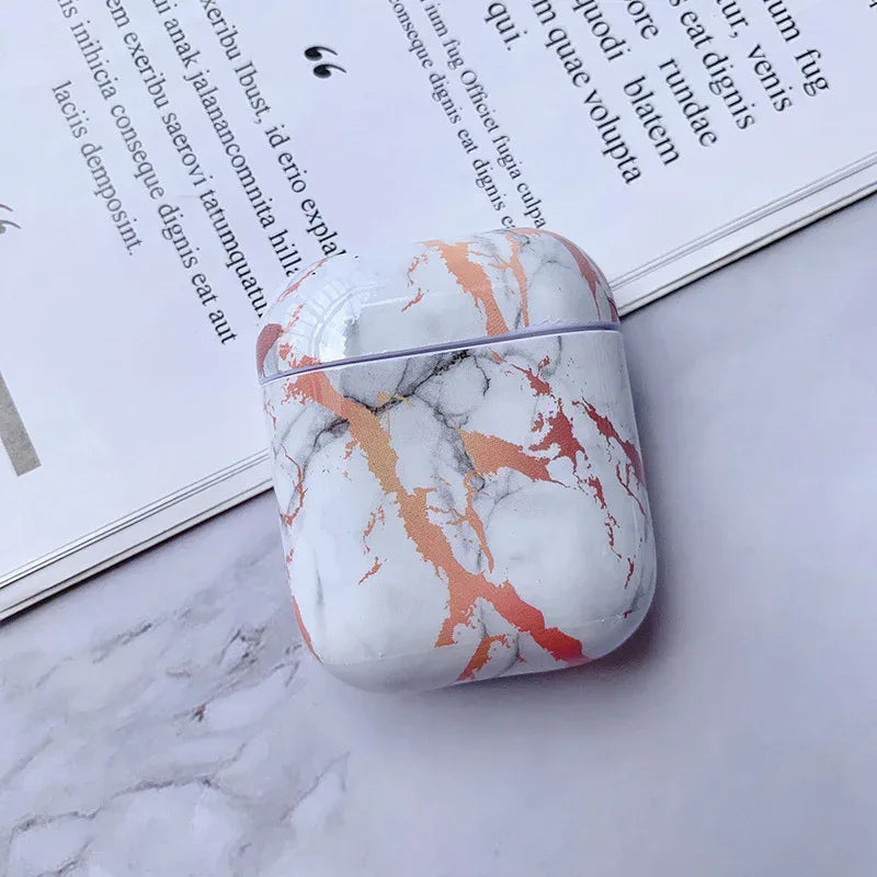 Marble Case for Apple Airpods - Viexta