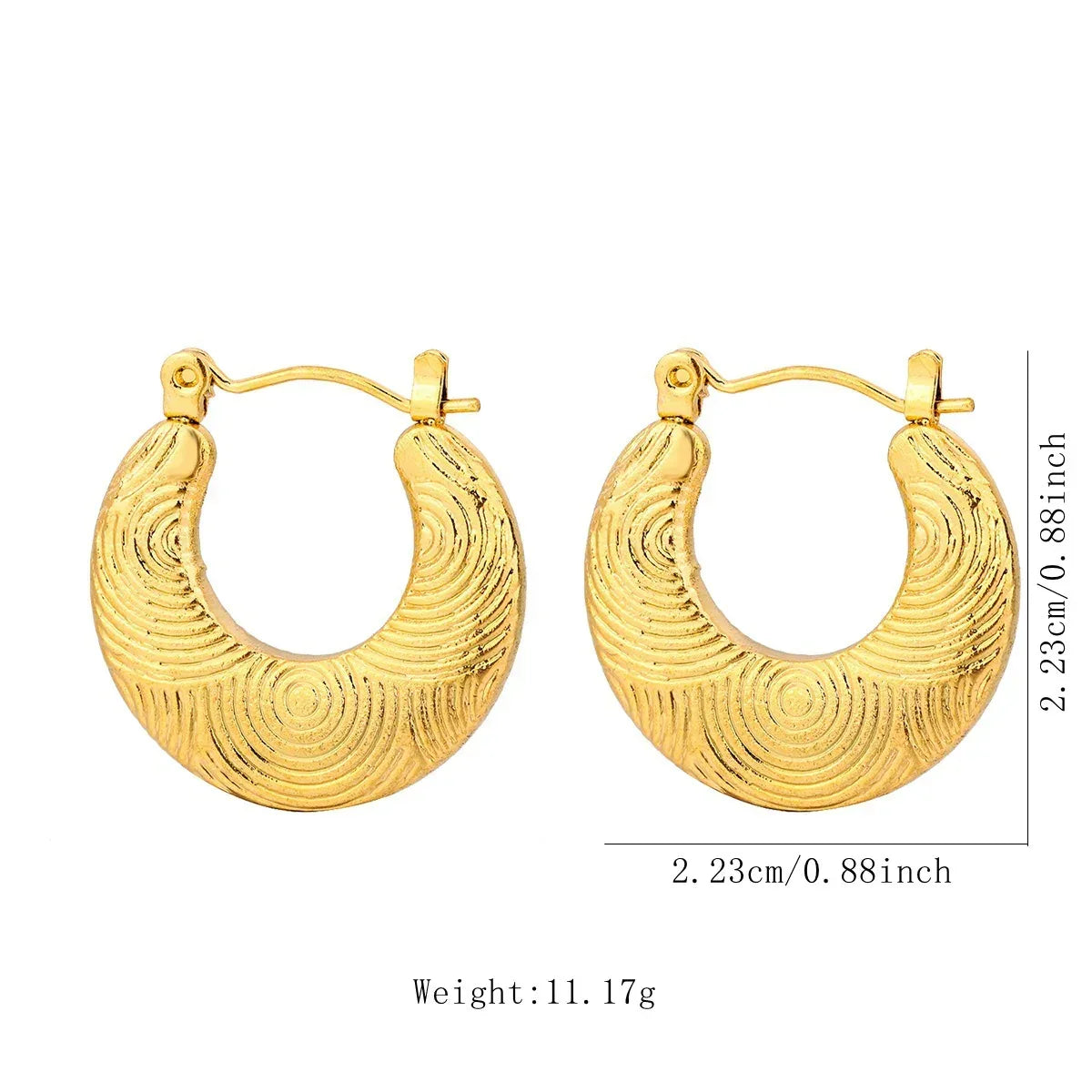 Stainless Steel Hoops - Viexta