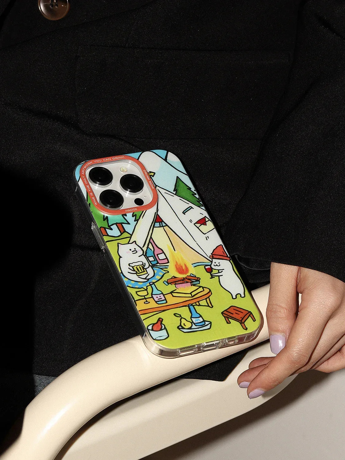 Cat Picnic iPhone Case - Viexta