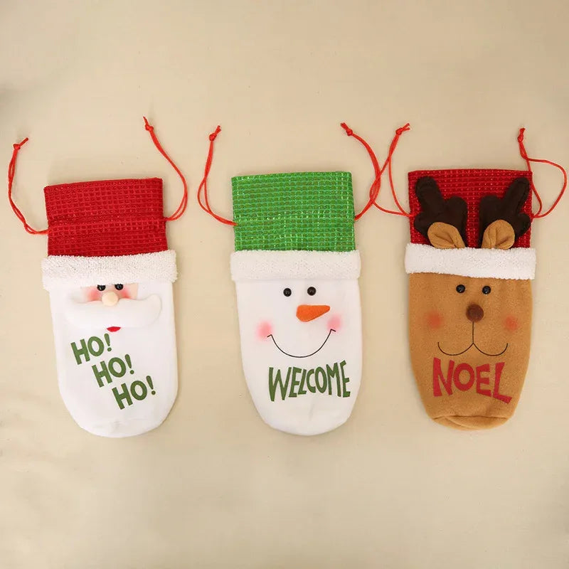 christmas-decorations-christmas-wine-bottle-socks - Viexta