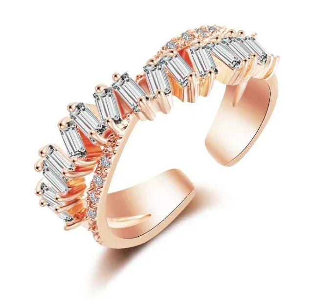 Zircon Infinity Ring - Viexta