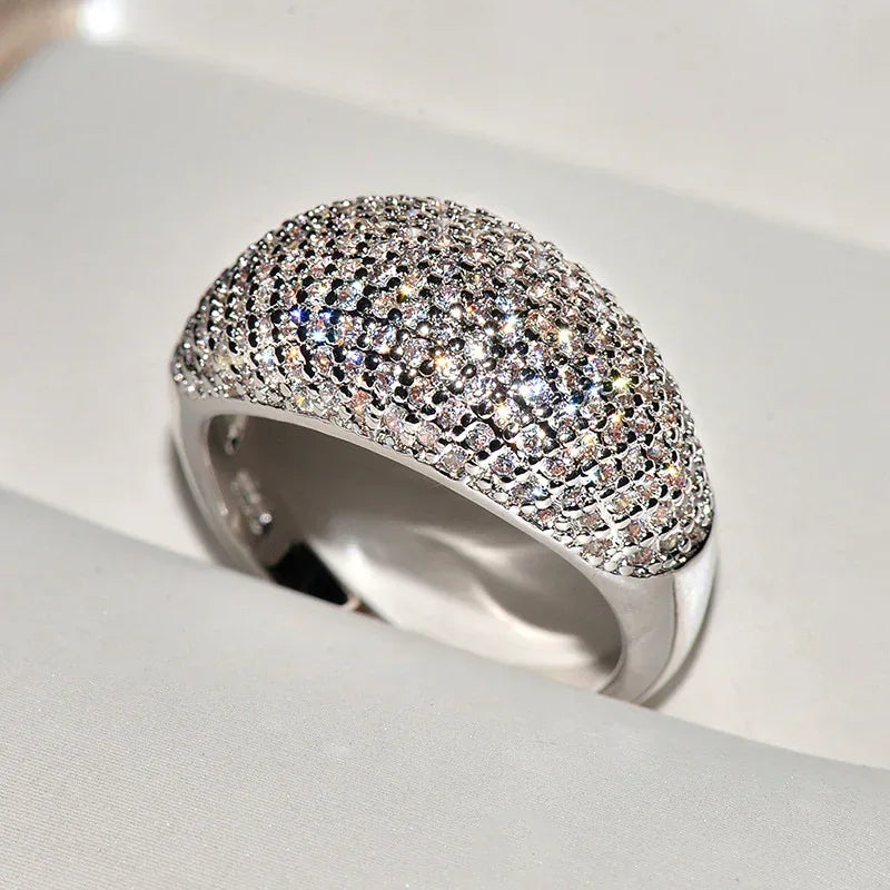 Starry Rhinestone Ring - Viexta