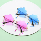 Rimless sunglasses women