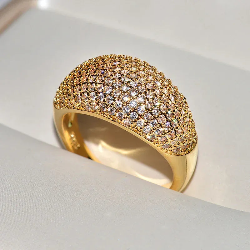 Starry Rhinestone Ring - Viexta