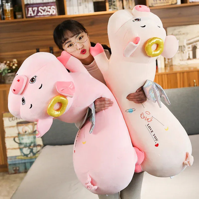 Pink Pig Doll Down Cotton Plush Toys - Viexta