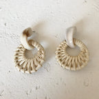Vintage Rattan Earrings - Viexta