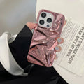 Electroplating Three-dimensional Pleated iPhone Case - Viexta