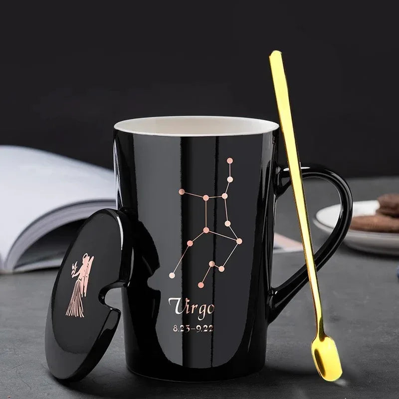 Twelve Constellation Ceramic Cup Set - Viexta