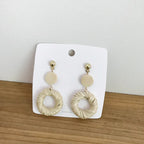 Vintage Rattan Earrings - Viexta