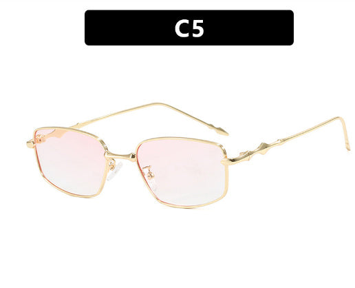 Square Irregular Women's Retro Sunglasses