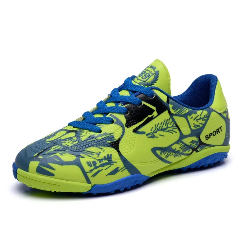 Soccer Shoes Low-top Leather Surface Sneakers - Viexta