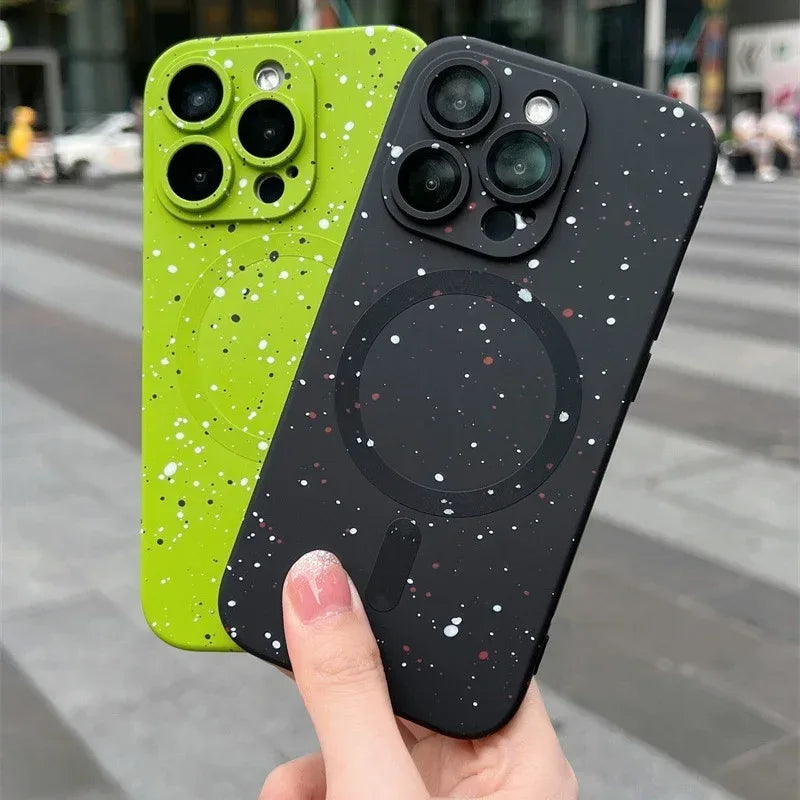 Magnetic Suction Frosted Anti-fingerprint iPhone Case - Viexta