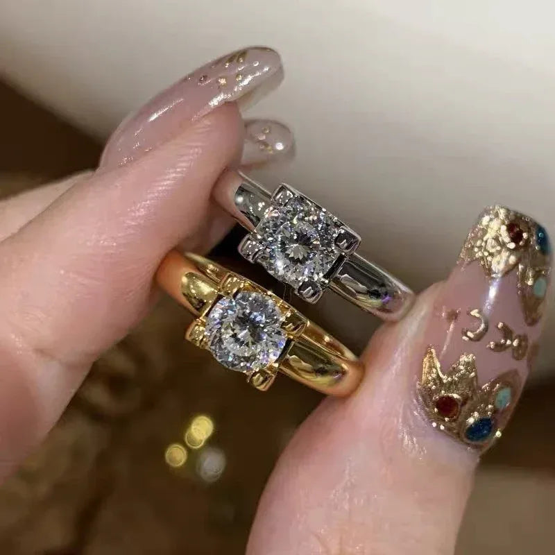Elegant Square Ring - Viexta