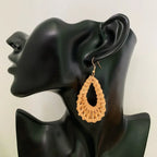 Vintage Rattan Earrings - Viexta