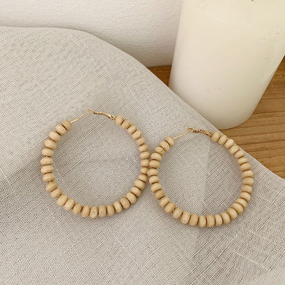 Vintage Rattan Earrings