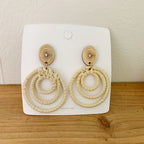 Vintage Rattan Earrings - Viexta