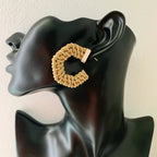 Vintage Rattan Earrings - Viexta
