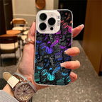 Colorful Silver Cool Graffiti Plastic iPhone case