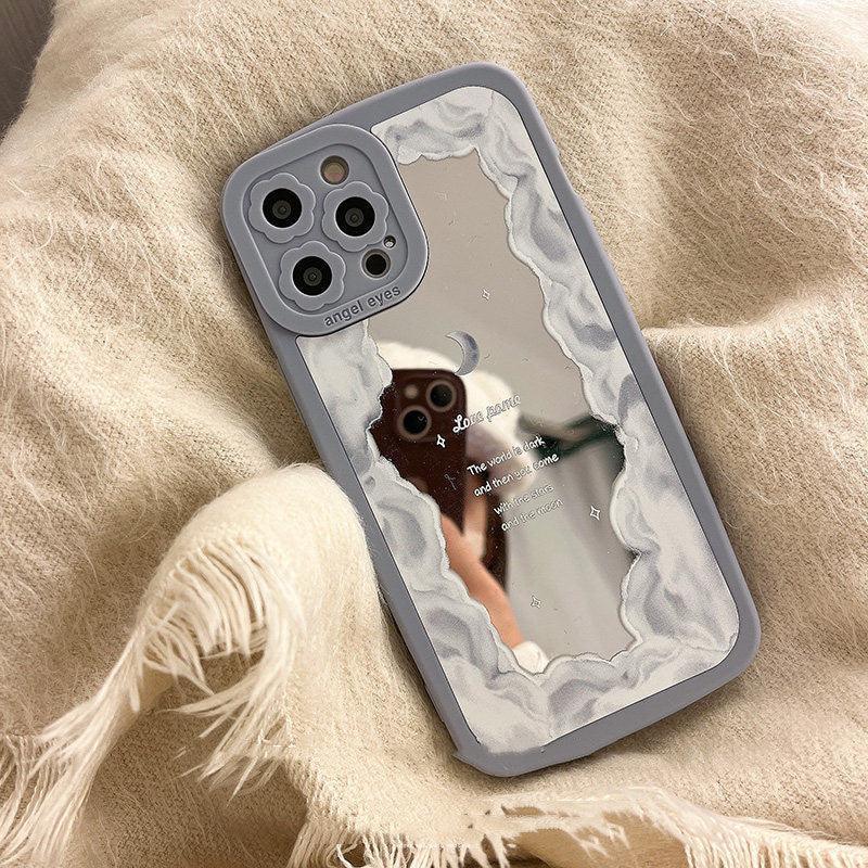 Dream Mirror Cloud Silicone iPhone Case - Viexta