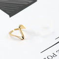 18k gold plated Ring - Viexta