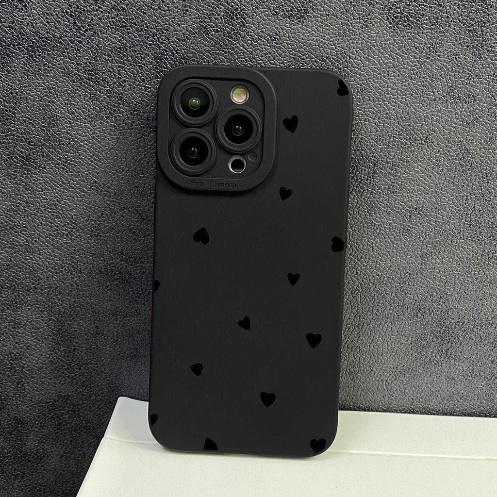 black-with-love-iphone-case-protective - Viexta