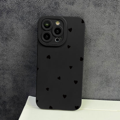 Black With Love iPhone Case Protective