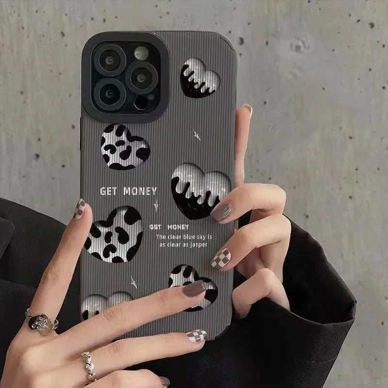 premium-black-and-white-butterfly-iphone-case - Viexta