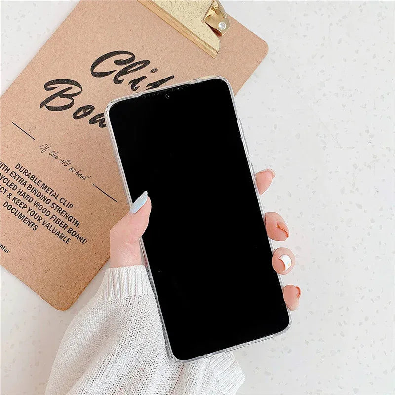 Plating Splice Marble Phone Cases for Samsung Note Series and Redmi - Viexta