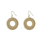 Vintage Rattan Earrings - Viexta