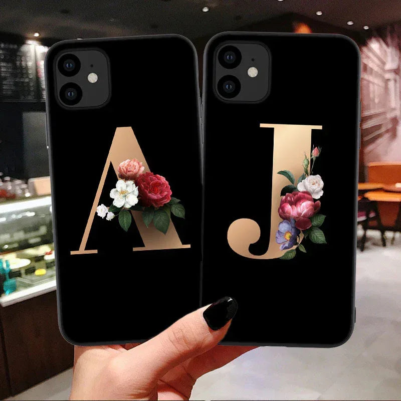 26 English Alphabet Silicone Phone Cases for IPHONE - Viexta
