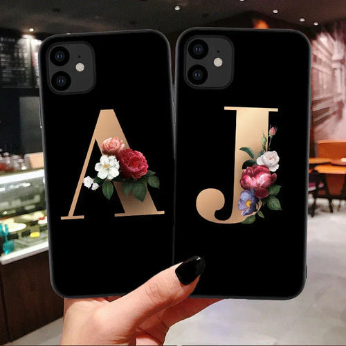 26 English Alphabet Silicone Phone Cases for IPHONE - Viexta