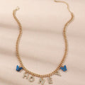 diamond-letter-baby-necklace - Viexta