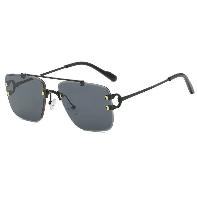 Fashion Simple Retro Square Sunglasses - Viexta