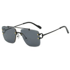 Fashion Simple Retro Square Sunglasses - Viexta