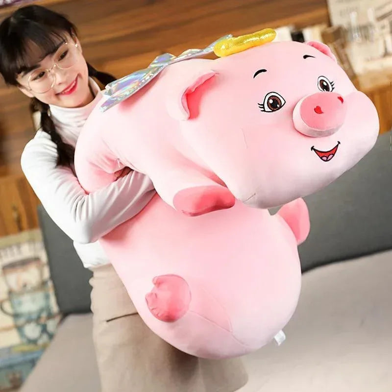 Pink Pig Doll Down Cotton Plush Toys - Viexta