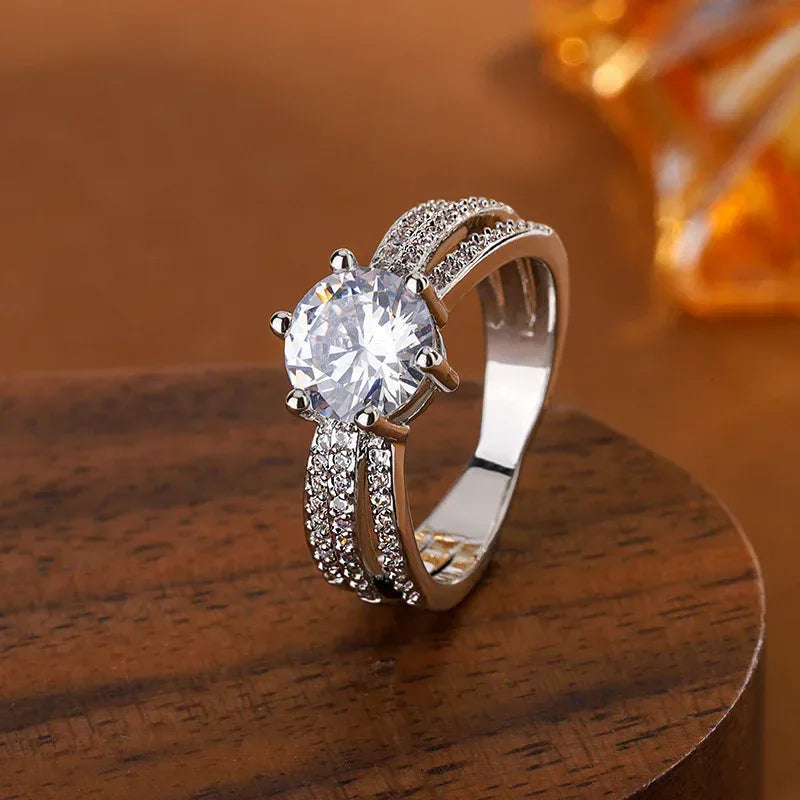 Zircon Engagement Ring - Viexta