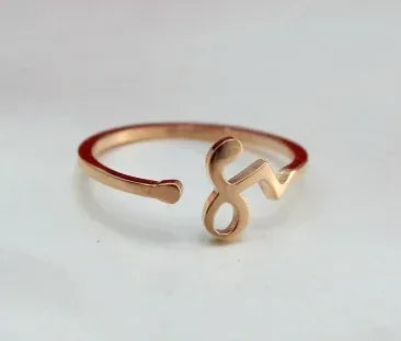 Stainless Steel 12 constellation ring - Viexta