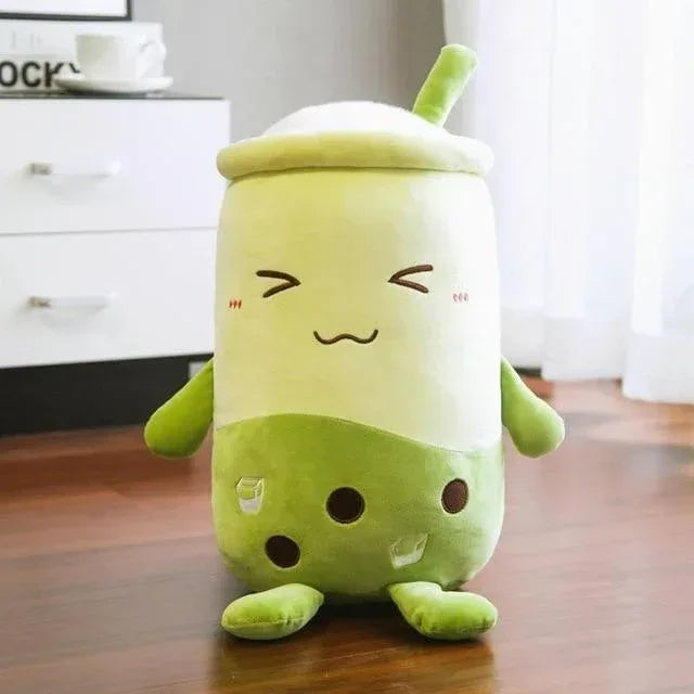Milk Tea Pillow Knitting Plush Doll - Viexta
