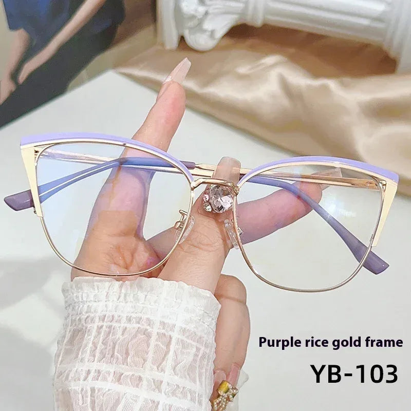 womens-cat-eye-anti-blu-ray-glasses - Viexta