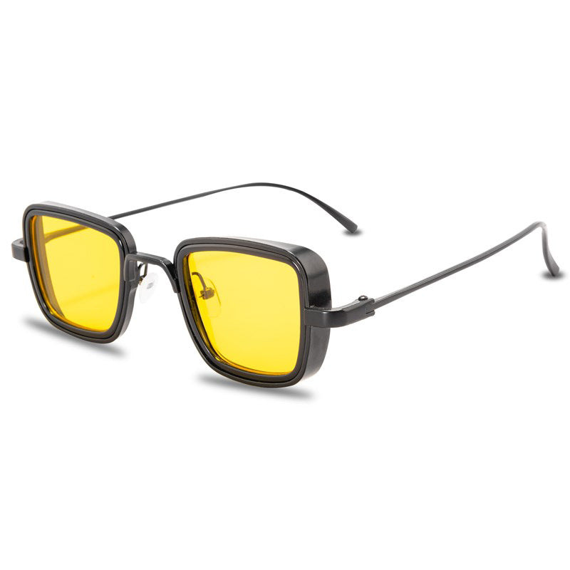 Retro Fat Edge Square Trendy Sunglasses