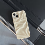 Electroplating Three-dimensional Pleated iPhone Case
