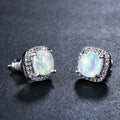 Korean-style Zircon Stud Earrings - Viexta