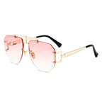 Metal frameless sunglass - Viexta