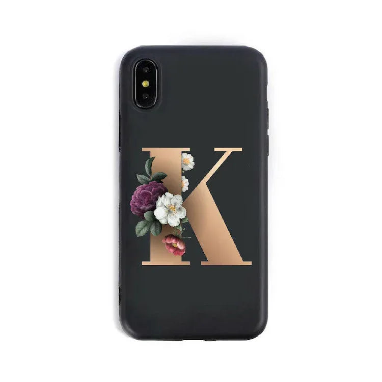 26 English Alphabet Silicone Phone Cases for IPHONE - Viexta