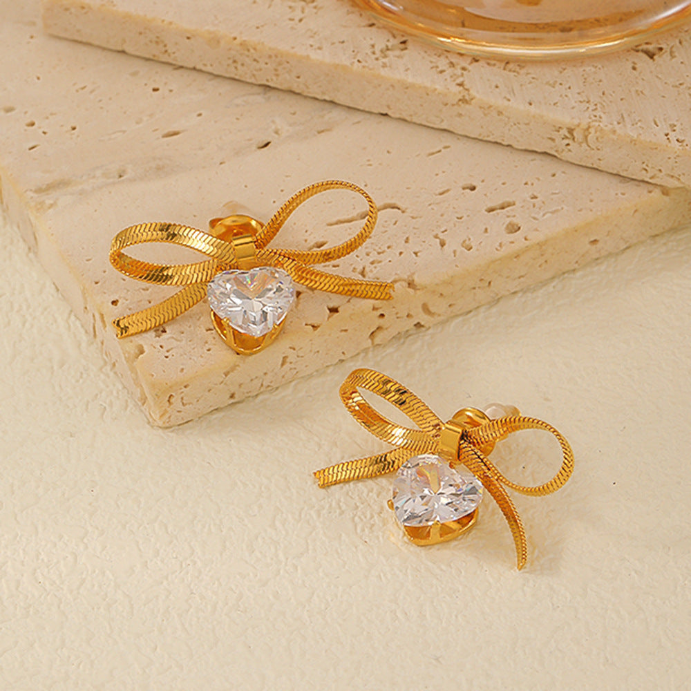 titanium-steel-bowknot-heart-shape-earrings